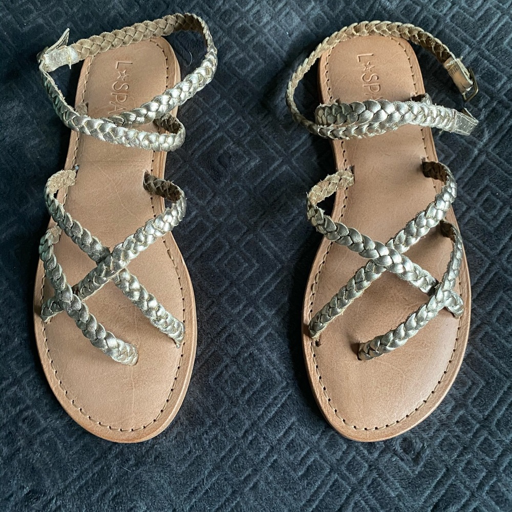 L*Space Hermosa Sandals Gold